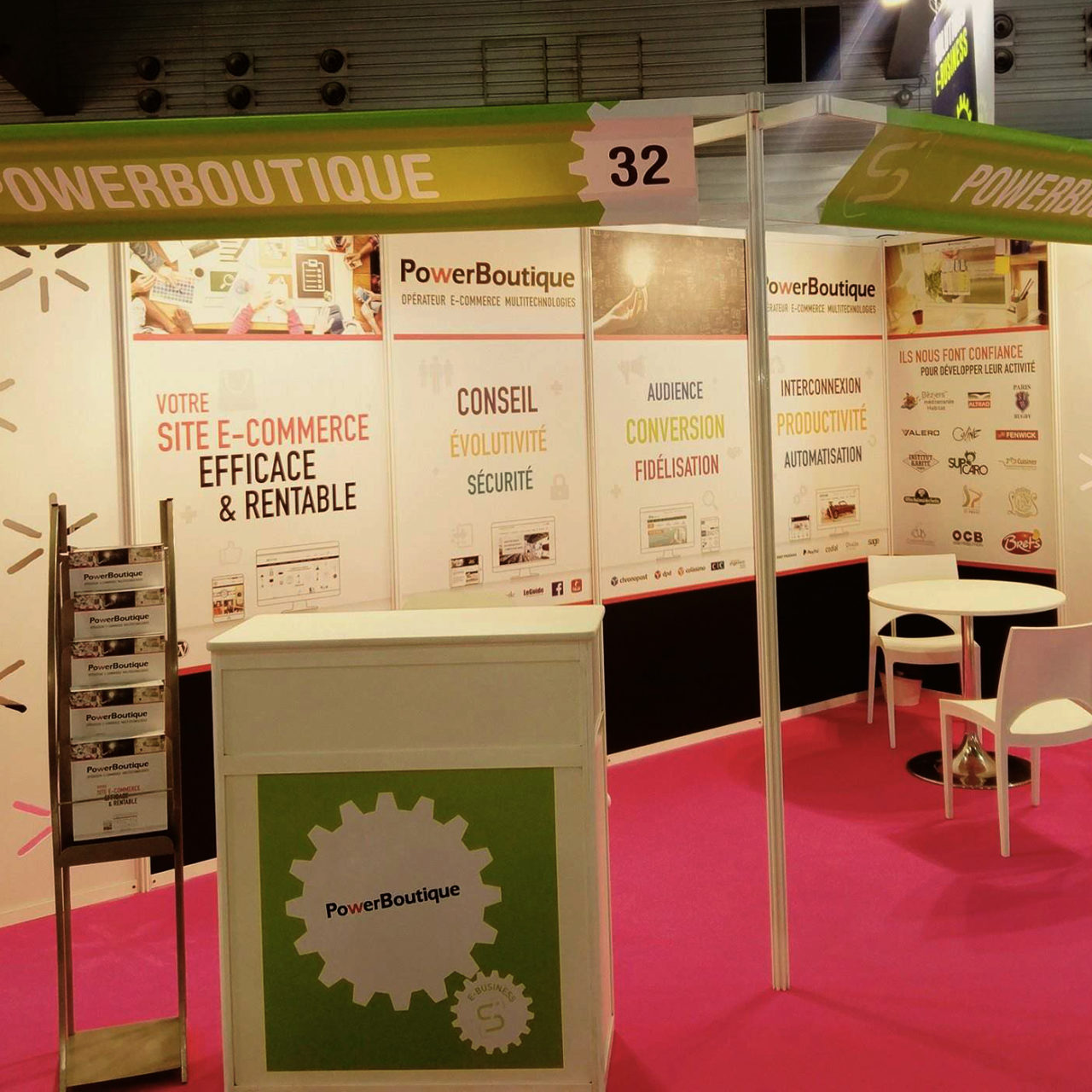 stand PowerBoutique connec sud 2017