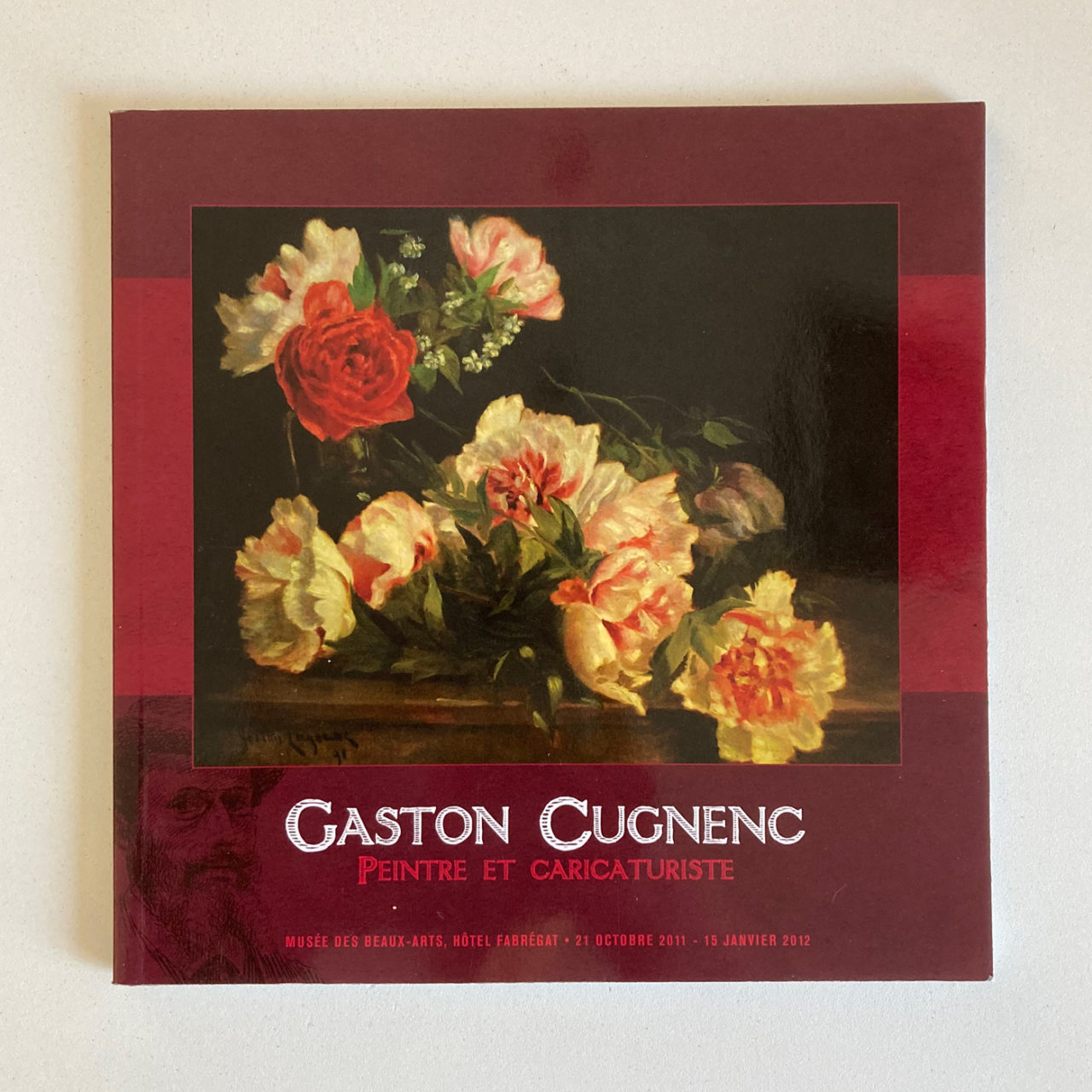 Creation catalogue exposition Gaston Cugnenc